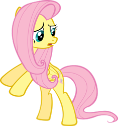 Size: 1280x1361 | Tagged: safe, artist:theonewiththeoctaves, derpibooru import, fluttershy, pegasus, pony, dragonshy, g4, bipedal, female, mare, simple background, solo, transparent background, vector