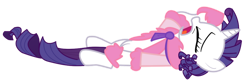 Size: 900x289 | Tagged: safe, artist:jaelachan, derpibooru import, rarity, pony, unicorn, g4, suited for success, clothes, drama queen, female, horn, mare, marshmelodrama, rarity being rarity, robe, simple background, solo, transparent background, vector