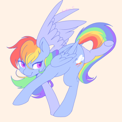 Size: 1800x1800 | Tagged: safe, artist:meteor s, derpibooru import, rainbow dash, pegasus, pony, g4, female, mare, red little book source, solo, yoga