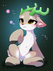 Size: 2703x3631 | Tagged: safe, artist:empress-twilight, derpibooru import, oc, oc only, oc:freya, deer, equestria at war mod, antlers, commission, doe, female, light skin, looking at you, soldier, solo, ych result