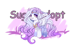 Size: 1558x913 | Tagged: safe, artist:marlboro-art, derpibooru import, oc, pegasus, pony, g4, adoptable, auction, chibi, sale