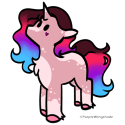 Size: 3000x3000 | Tagged: safe, artist:purple wingshade, derpibooru import, oc, oc only, oc:candie, pony, unicorn, horn, simple background, solo, transparent background