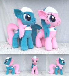 Size: 4500x4950 | Tagged: safe, artist:azdaracylius, derpibooru import, aloe, lotus blossom, pony, g4, absurd resolution, irl, photo, plushie