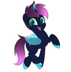 Size: 4019x4110 | Tagged: safe, artist:ramixe dash, derpibooru import, oc, oc only, oc:osiris eclipse, alicorn, pony, base used, race swap, simple background, solo, transparent background