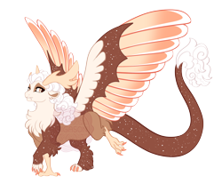 Size: 4400x3800 | Tagged: safe, artist:gigason, derpibooru import, oc, oc only, oc:free spirit, draconequus, colored wings, multicolored wings, offspring, parent:discord, parent:gilda, parents:gildacord, simple background, solo, transparent background, wings