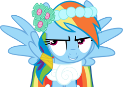 Size: 13757x9761 | Tagged: safe, artist:dutchcrafter, derpibooru import, rainbow dash, pegasus, pony, a canterlot wedding, g4, .svg available, bridesmaid dash, bridesmaid dress, clothes, dress, female, gown, mare, simple background, solo, spread wings, transparent background, vector, wings