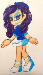 Size: 1374x2361 | Tagged: safe, artist:imtailsthefoxfan, derpibooru import, rarity, human, g4, female, humanized, solo