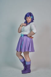 Size: 1366x2048 | Tagged: safe, derpibooru import, rarity, human, equestria girls, g4, bronycon, bronycon 2016, clothes, cosplay, costume, irl, irl human, photo, solo