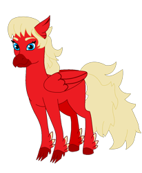 Size: 908x1104 | Tagged: safe, artist:delaneywuzup700, derpibooru import, oc, oc only, oc:delaney, classical hippogriff, hippogriff, base used, female, folded wings, hippogriff oc, simple background, smiling, solo, style emulation, transparent background, wild manes, wild manesified, wings