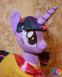 Size: 2304x2876 | Tagged: safe, artist:1stastrastudio, derpibooru import, twilight sparkle, unicorn twilight, pony, unicorn, g4, birthday dress, clothes, dress, irl, photo, plushie, solo