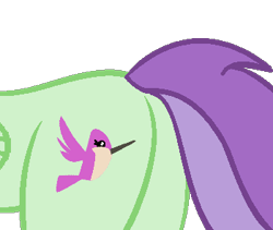 Size: 350x295 | Tagged: safe, derpibooru import, violet twirl, bird, pegasus, pony, g4, background pony, base used, butt, butt only, cutie mark, female, friendship student, mare, pictures of butts, plot, simple background, solo, transparent background