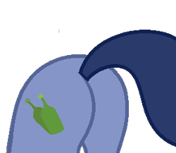 Size: 291x253 | Tagged: safe, derpibooru import, earth pony, pony, g4, base used, bottlecap (g4), butt, butt only, close-up, cutie mark, female, mare, pictures of butts, plot, simple background, solo, transparent background