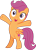 Size: 1280x1791 | Tagged: safe, artist:yellowdash1998v2, derpibooru import, scootaloo, pegasus, pony, g4, the last crusade, bipedal, cute, cutealoo, excited, female, filly, foal, open mouth, open smile, scootasass, simple background, smiling, solo, spread wings, transparent background, vector, wings