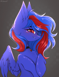 Size: 2254x2954 | Tagged: safe, artist:shinech9, derpibooru import, oc, oc only, oc:redline lightwing, pegasus, pony, commission