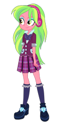 Size: 1900x3771 | Tagged: safe, artist:gmaplay, derpibooru import, lemon zest, equestria girls, friendship games, g4, clothes, crystal prep academy, crystal prep academy uniform, crystal prep shadowbolts, necktie, school tie, school uniform, schoolgirl, simple background, singing, solo, transparent background