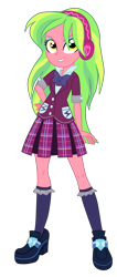 Size: 1900x4475 | Tagged: safe, artist:gmaplay, derpibooru import, lemon zest, equestria girls, friendship games, g4, clothes, crystal prep academy, crystal prep academy uniform, crystal prep shadowbolts, cute, necktie, school tie, school uniform, schoolgirl, simple background, singing, solo, transparent background, zestabetes