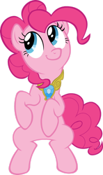 Size: 900x1522 | Tagged: safe, artist:stardust-r3x, derpibooru import, pinkie pie, earth pony, pony, g4, element of laughter, female, mare, simple background, solo, transparent background, vector