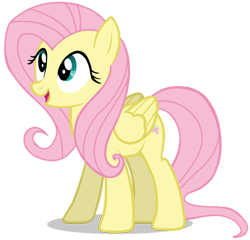 Size: 828x794 | Tagged: safe, artist:zslnews, derpibooru import, fluttershy, pegasus, pony, g4, cute, female, folded wings, happy, looking up, open mouth, shyabetes, simple background, solo, transparent background, vector, wings