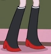 Size: 169x180 | Tagged: safe, derpibooru import, edit, edited screencap, screencap, watermelody, equestria girls, g4, boots, boots shot, cropped, fall formal outfits, high heel boots, legs, my little pony equestria girls, pictures of legs, shoes, solo