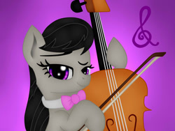 Size: 1024x768 | Tagged: safe, artist:jon080, derpibooru import, octavia melody, earth pony, pony, g4, cello, musical instrument, solo