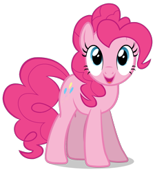 Size: 1944x2160 | Tagged: safe, artist:zslnews, derpibooru import, pinkie pie, earth pony, pony, g4, cute, diapinkes, female, simple background, solo, transparent background, vector