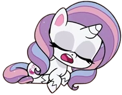 Size: 305x238 | Tagged: safe, derpibooru import, edit, edited screencap, editor:luckydog416, screencap, potion nova, pony, unicorn, all that jitters, g4, g4.5, my little pony: pony life, background removed, horn, simple background, sleeping, snoring, solo, transparent background