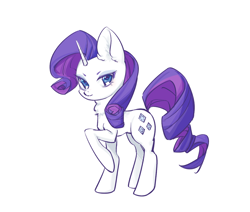 Size: 750x636 | Tagged: safe, artist:iris-tecetorum-maxim, derpibooru import, rarity, pony, unicorn, horn, solo