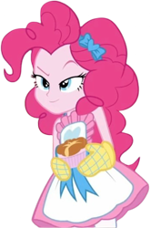 Size: 1663x2520 | Tagged: safe, derpibooru import, edit, edited screencap, editor:homersimpson1983, screencap, pinkie pie, human, equestria girls, g4, background removed, female, not a vector