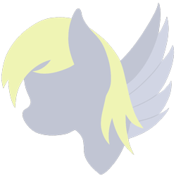 Size: 766x766 | Tagged: safe, derpibooru import, derpy hooves, logo, ponerpics, simple background, transparent background