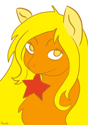 Size: 2507x3541 | Tagged: safe, artist:haodz, derpibooru import, earth pony, pony, solo