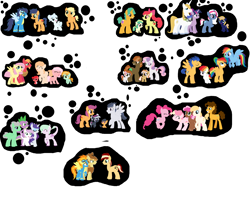 Size: 3952x3168 | Tagged: safe, artist:frozen4eva, derpibooru import, apple bloom, applejack, big macintosh, braeburn, button mash, cheese sandwich, flash sentry, fluttershy, pinkie pie, prince blueblood, rainbow dash, rarity, rumble, scootaloo, snails, soarin', spike, spitfire, sweetie belle, twilight sparkle, twilight sparkle (alicorn), oc, oc:blaze, oc:blue harmony, oc:butterscotch, oc:fredrick "red", oc:harvest, oc:johnny appleseed, oc:peachy keen, oc:raini, oc:rosie, oc:sabrina, oc:scarlet, oc:sequin, oc:shortcake, oc:silverstone, oc:sprinkles, oc:summer, oc:vanilla "vinni", alicorn, dracony, earth pony, hybrid, pegasus, pony, unicorn, g4, adopted offspring, alternate hairstyle, baby, baby pony, base used, beard, cheesepie, clothes, colt, cutie mark crusaders, earth pony oc, eyes closed, facial hair, family, female, filly, flashdash, fluttermac, foal, grin, horn, interspecies offspring, male, mane seven, mane six, mare, offspring, older, older apple bloom, older button mash, older cmc, older rumble, older scootaloo, older snails, older spike, older sweetie belle, open mouth, open smile, parent:apple bloom, parent:applejack, parent:big macintosh, parent:braeburn, parent:button mash, parent:cheese sandwich, parent:flash sentry, parent:fluttershy, parent:pinkie pie, parent:prince blueblood, parent:rainbow dash, parent:rarity, parent:rumble, parent:scootaloo, parent:snails, parent:soarin', parent:spike, parent:spitfire, parent:sweetie belle, parent:twilight sparkle, parents:cheesepie, parents:flashdash, parents:fluttermac, parents:rumbloo, parents:snailbloom, parents:soarinjack, parents:sparity, parents:spitburn, parents:sweetiemash, parents:twiblood, pegasus oc, ponytail, ship:rumbloo, ship:snailbloom, ship:soarinjack, ship:twiblood, shipping, short hair, simple background, smiling, sparity, spitburn, stallion, straight, sweetiemash, unicorn oc, uniform, unnamed oc, white background, wonderbolts uniform