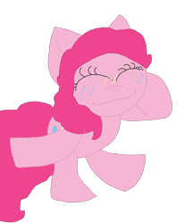 Size: 1691x2048 | Tagged: safe, artist:silveralino, derpibooru import, pinkie pie, earth pony, g4, female, mare, simple background, solo, transparent background