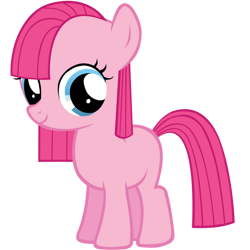 Size: 894x894 | Tagged: safe, artist:nerve-gas, derpibooru import, pinkie pie, earth pony, pony, g4, female, filly, filly pinkie pie, foal, simple background, solo, transparent background, younger