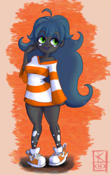 Size: 1928x3058 | Tagged: safe, artist:kachomancer, derpibooru import, oc, changeling, human, changeling oc, humanized