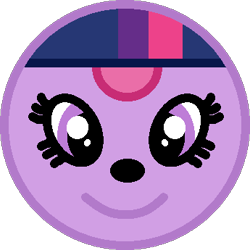 Size: 345x345 | Tagged: safe, artist:mega-poneo, derpibooru import, twilight sparkle, g4, ball, espeon, morph ball, pokefied, pokémon, simple background, species swap, transparent background, twiball