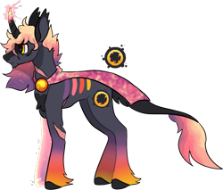 Size: 1324x1129 | Tagged: safe, artist:catastrophyte, derpibooru import, oc, oc only, pony, unicorn, full body, horn, simple background, solo, transparent background