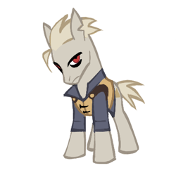 Size: 427x426 | Tagged: safe, artist:nompang22, derpibooru import, earth pony, pony, colt, foal, hunter (the owl house), male, ponified, simple background, solo, species swap, the owl house, white background