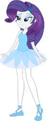 Size: 611x1559 | Tagged: safe, artist:invisibleink, artist:tylerajohnson352, derpibooru import, rarity, human, equestria girls, g4, ballerina, ballet slippers, bare shoulders, beautiful, clothes, cute, dress, leotard, pretty, raririna, simple background, sleeveless, solo, tights, transparent background, tutu