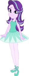 Size: 604x1561 | Tagged: safe, artist:invisibleink, artist:tylerajohnson352, derpibooru import, starlight glimmer, human, equestria girls, g4, ballerina, ballet slippers, bare shoulders, beautiful, clothes, cute, dress, glimmerina, leotard, pretty, simple background, sleeveless, solo, tights, transparent background, tutu