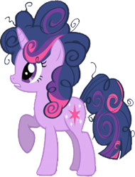 Size: 1917x2520 | Tagged: safe, derpibooru import, edit, edited screencap, editor:homersimpson1983, screencap, twilight sparkle, unicorn twilight, unicorn, g4, female, horn, not a vector, puffy mane, solo