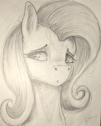 Size: 2289x2849 | Tagged: safe, artist:br333, derpibooru import, fluttershy, auction, pencil drawing, traditional art