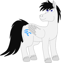 Size: 2009x2074 | Tagged: safe, artist:thecanadiantoony2001, derpibooru import, oc, oc:shane park, pegasus, g4, male, simple background, solo, stallion, transparent background