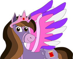 Size: 1403x1146 | Tagged: safe, artist:thecanadiantoony2001, derpibooru import, oc, oc:princess kincade, alicorn, g4, female, simple background, transparent background