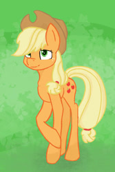 Size: 600x900 | Tagged: safe, artist:summerbeachyt, derpibooru import, applejack, earth pony, pony, g4, solo