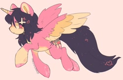 Size: 2076x1355 | Tagged: safe, artist:numetalalicorn, derpibooru import, oc, oc only, alicorn, pony, alicorn oc, horn, solo, wings