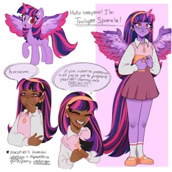 Size: 1440x1440 | Tagged: safe, artist:olikotier, derpibooru import, twilight sparkle, human, g4, humanized