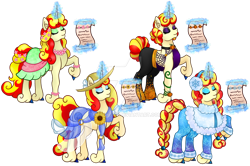 Size: 800x531 | Tagged: safe, artist:mesuyoru, derpibooru import, oc, oc:miss libussa, pony, unicorn, g4, ambassador, autumn, blue hooves, clothes, colored hooves, czequestria, ear fluff, ears, eyes closed, female, female oc, hooves, horn, levitation, magic, mare, raised hoof, raised leg, scroll, simple background, solo, tail, tail bun, telekinesis, transparent background, unicorn oc, violet eyeshadow