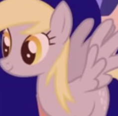 Size: 237x233 | Tagged: safe, derpibooru import, screencap, derpy hooves, pony, friendship is magic, g4, cropped, cropped screencap, solo, underp