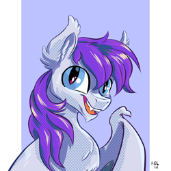 Size: 4800x4800 | Tagged: safe, artist:lytlethelemur, derpibooru import, oc, oc only, bat pony, pony, bat pony oc, solo