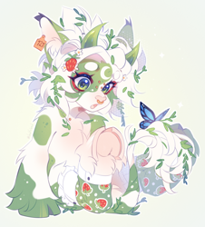 Size: 2112x2334 | Tagged: safe, artist:dedfriend, derpibooru import, oc, oc only, cow, cow pony, pony, solo